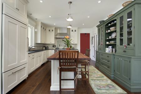 Kitchen cabinets